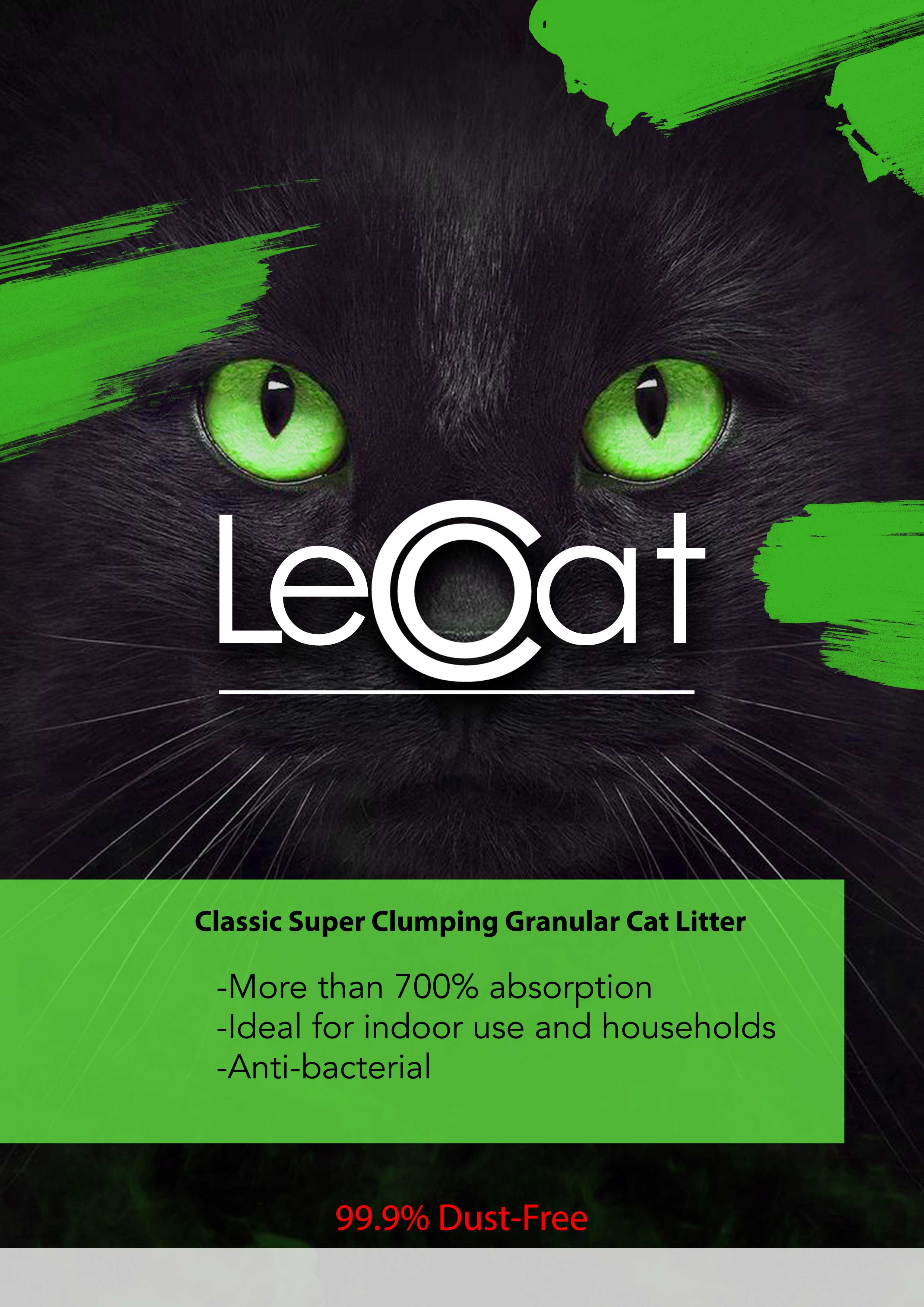 خاک گربه کلاسیک با توده‌شوندگی قوی